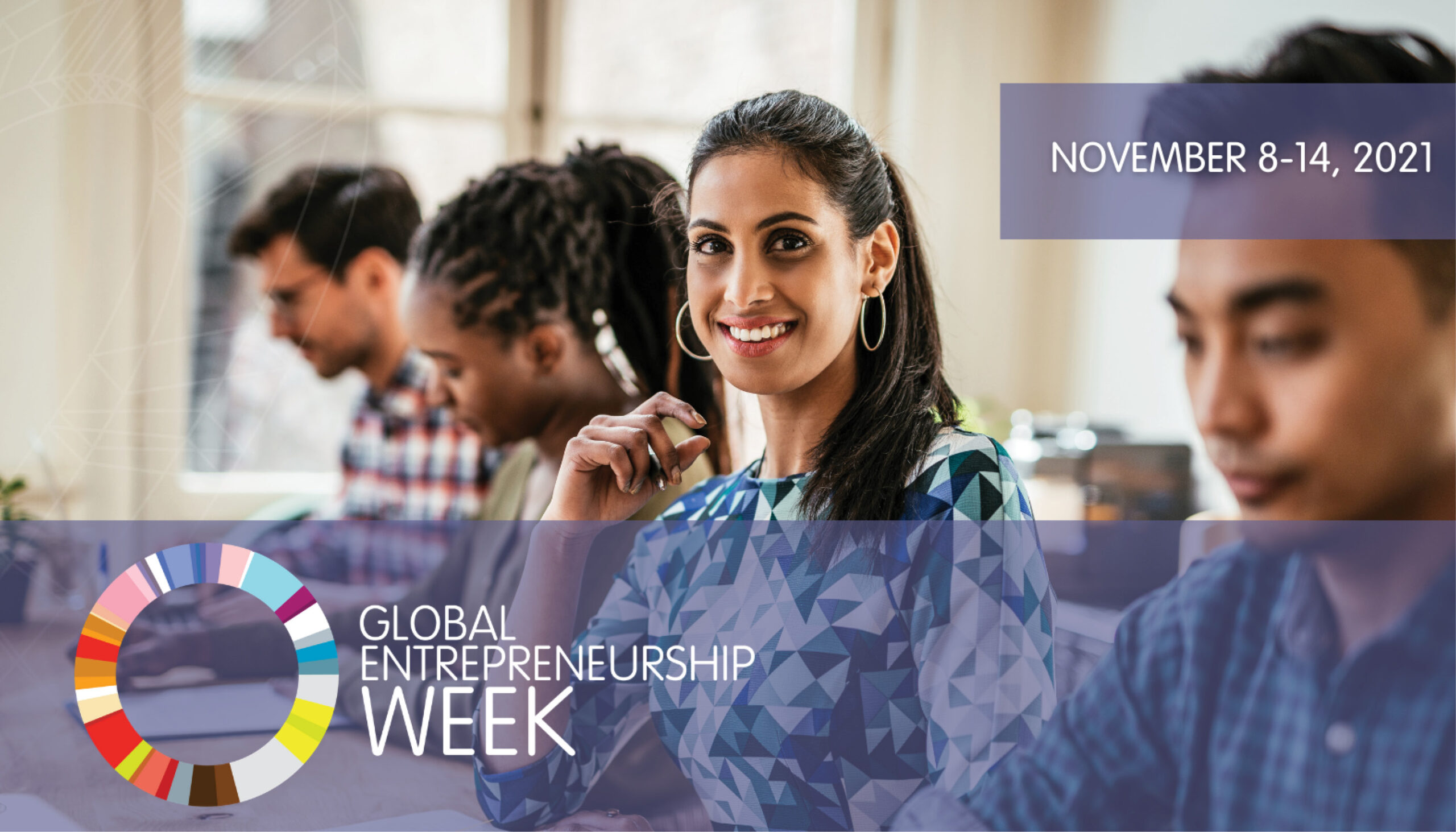 Global Entrepreneurship Week 2021 event banner
